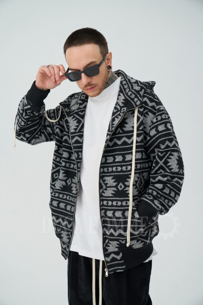 Giacca Sartoriale Fantasia Black - immagine 3